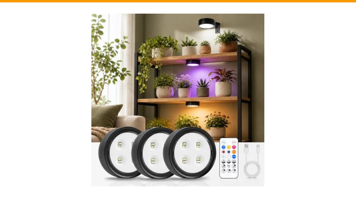 battery powered grow lights