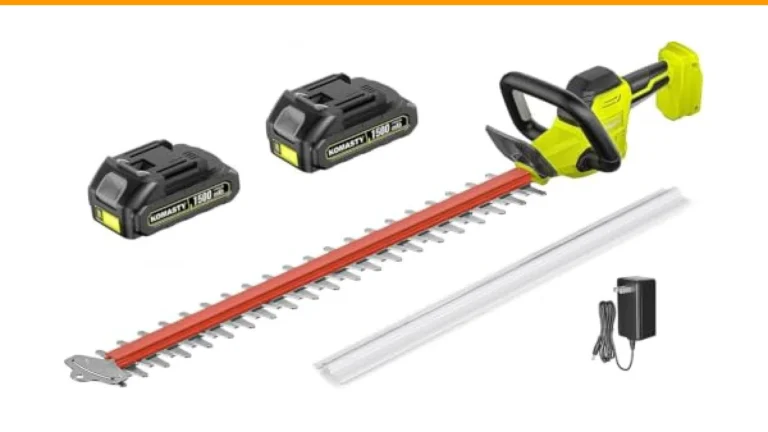 best cordless hedge trimmers
