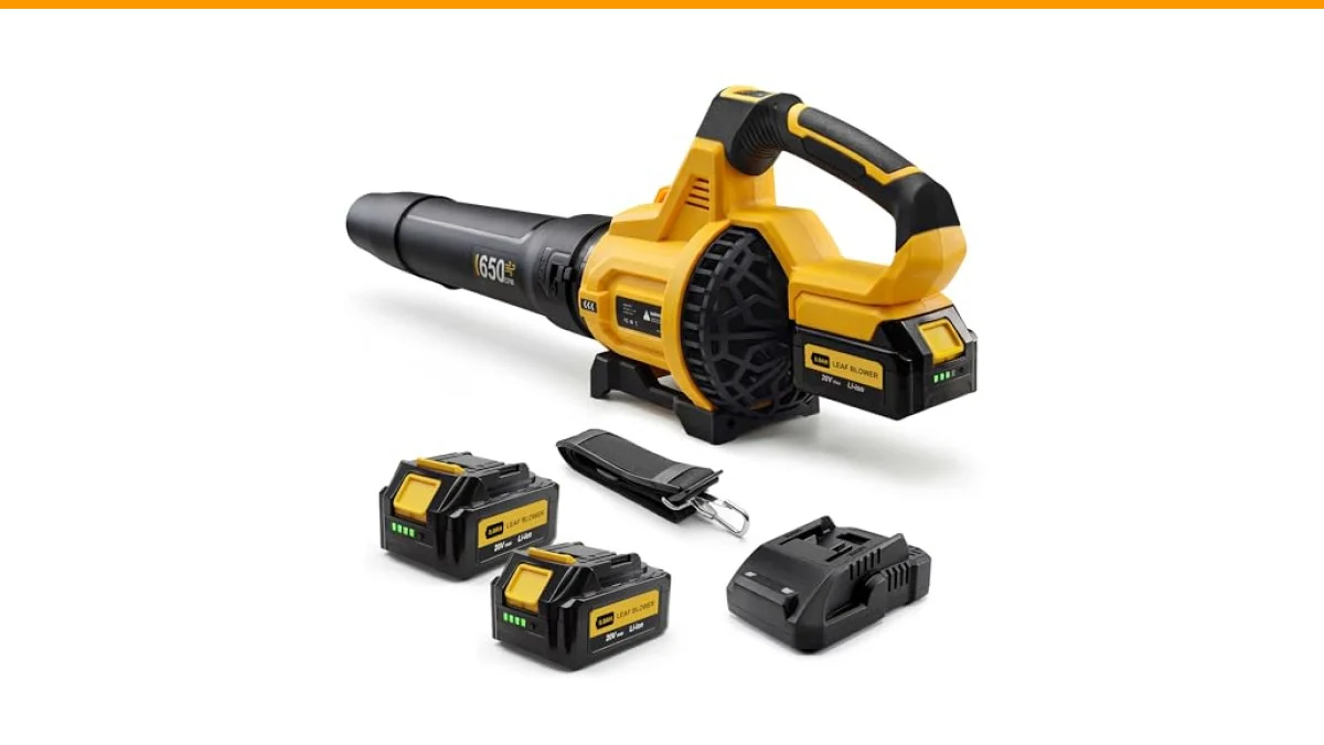 best electric cordless leaf blower for large yards