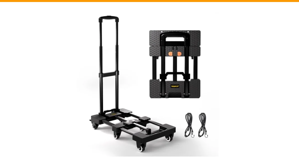 Top 4 Best Folding Hand Carts for Heavy Lifting and Travel 5 best folding hand cart