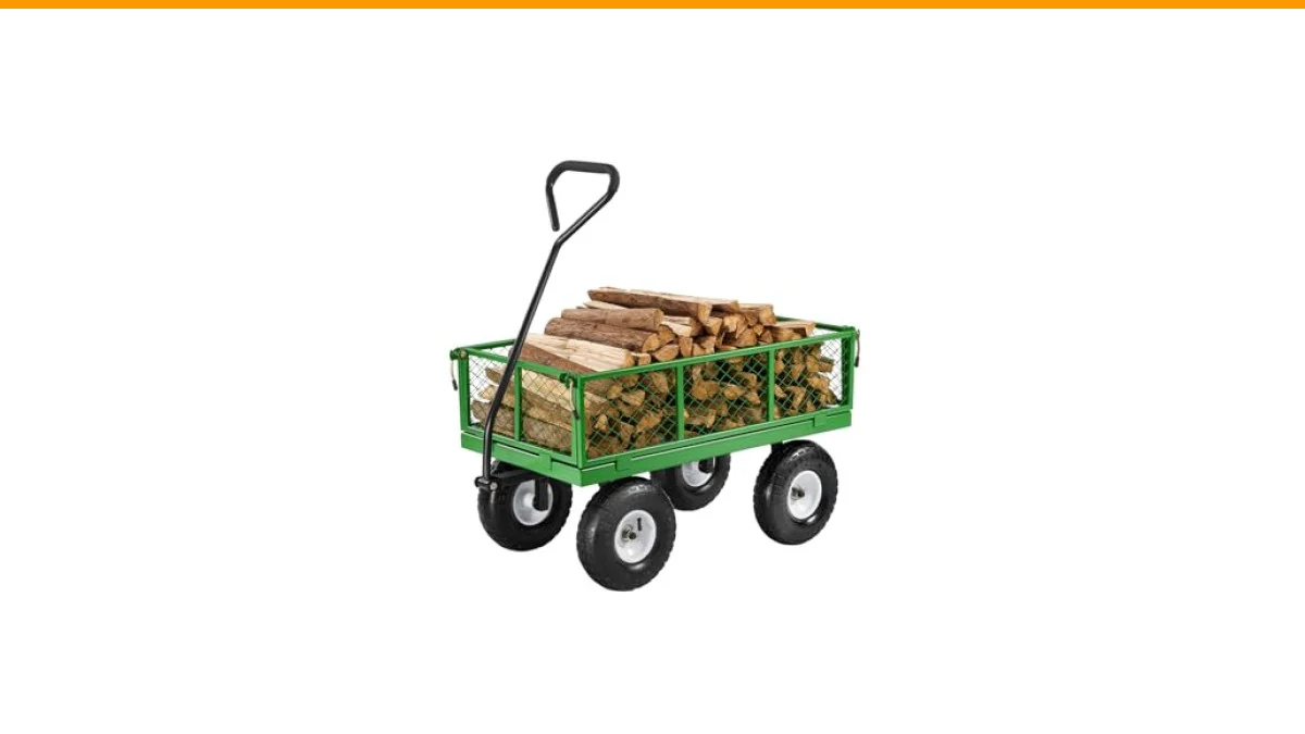 best garden cart on wheels