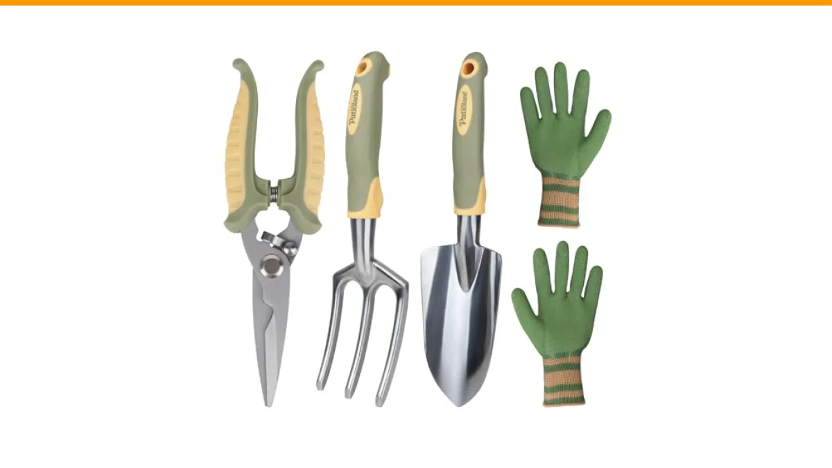 best garden hand fork with gloves