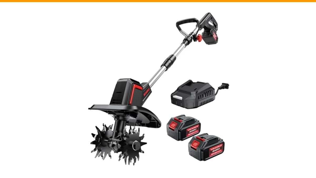 best garden tiller for clay soil