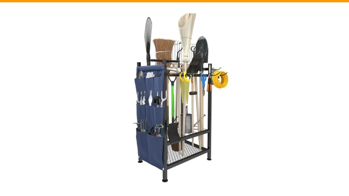 best garden tool organizers with hanging racks