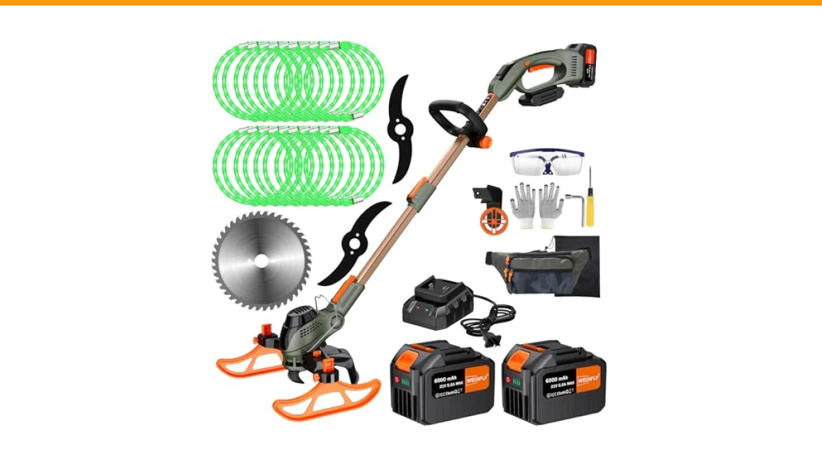 best grass trimmer battery