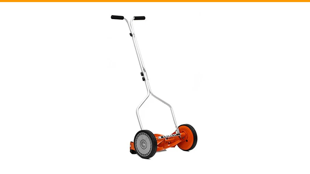 best hand push lawn mowers