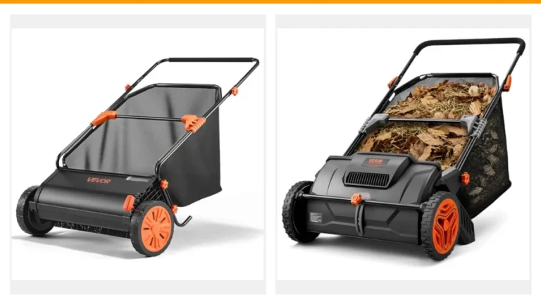 best lawn sweeper for leaves and debris