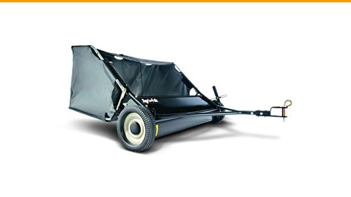 best lawn sweeper for riding mower