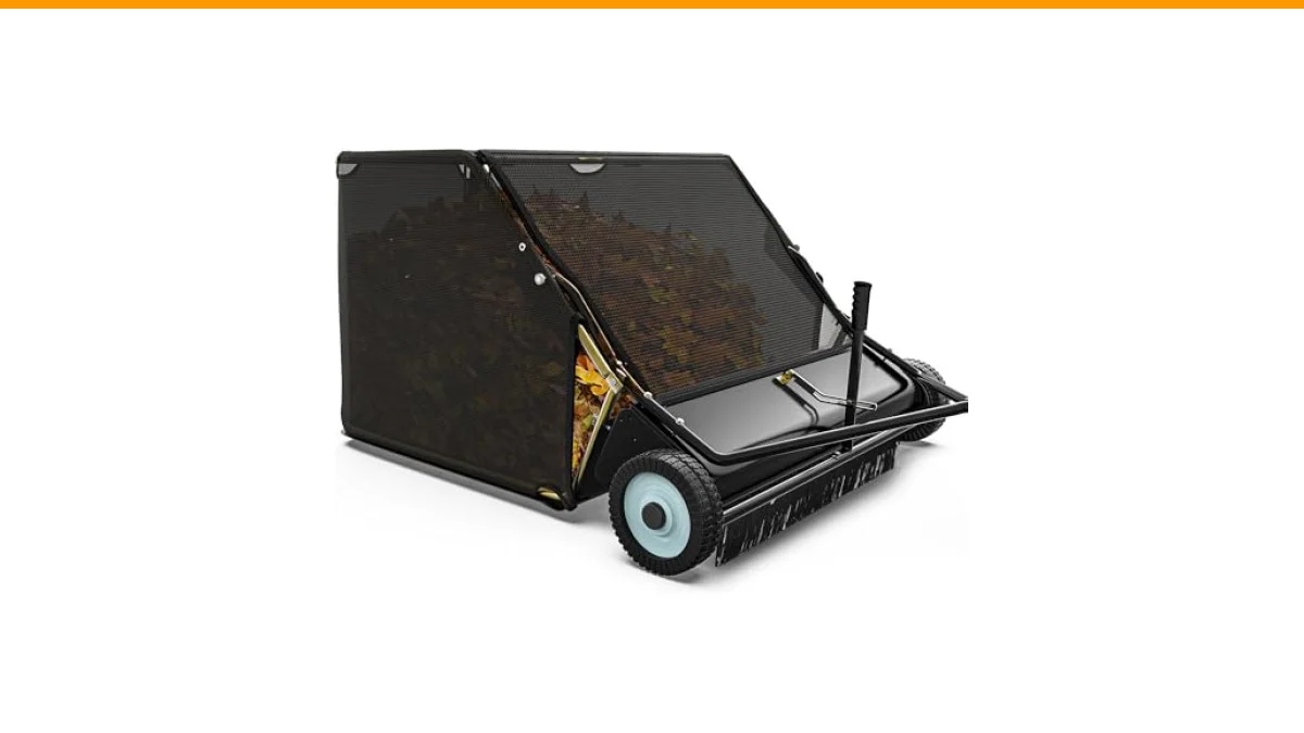 best lawn sweepers tow behind