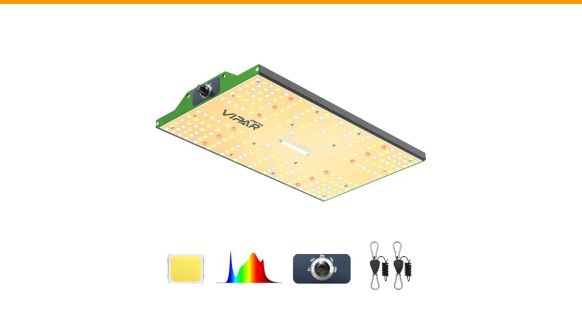 Best LED Grow Lights for Vegetables: Real PPFD, Wattage, and Coverage Tested 1 best led grow lights for vegetables