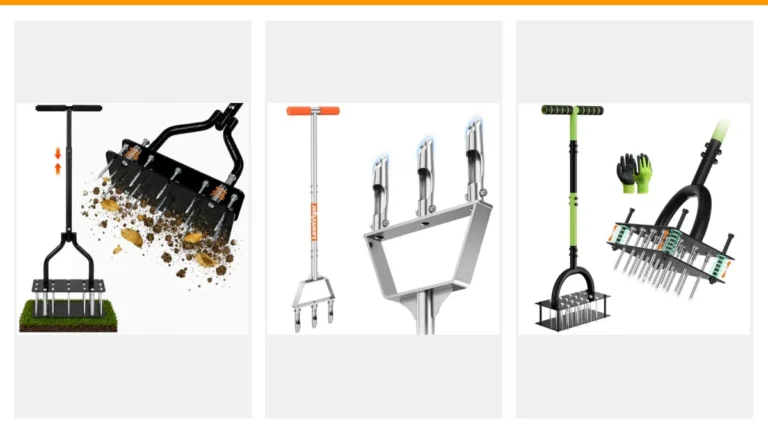 best manual lawn aerators for small yards best options