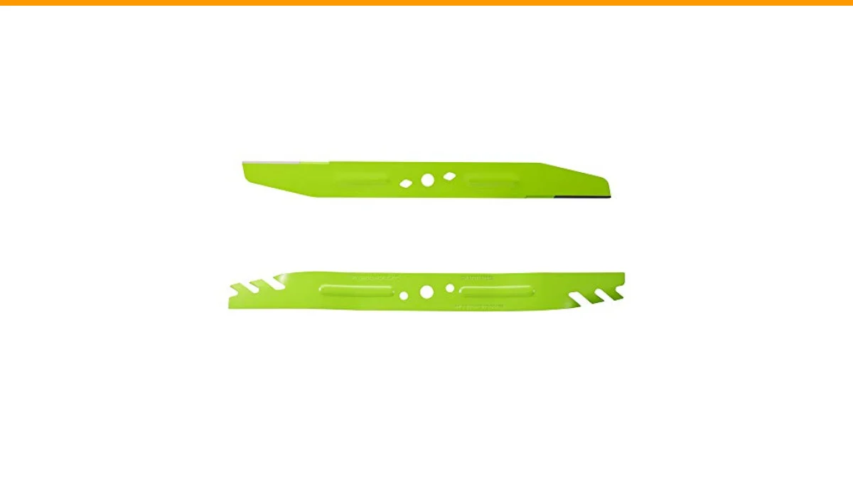 best mulching blades for large lawns