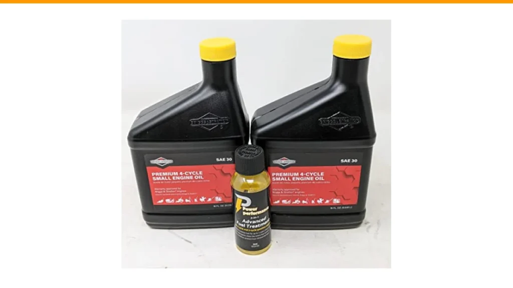 best oil for briggs and stratton lawn mower