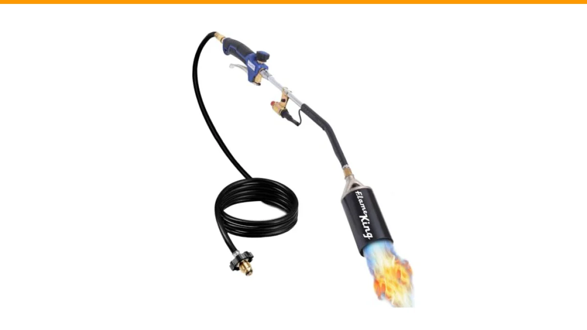 best propane weed burner