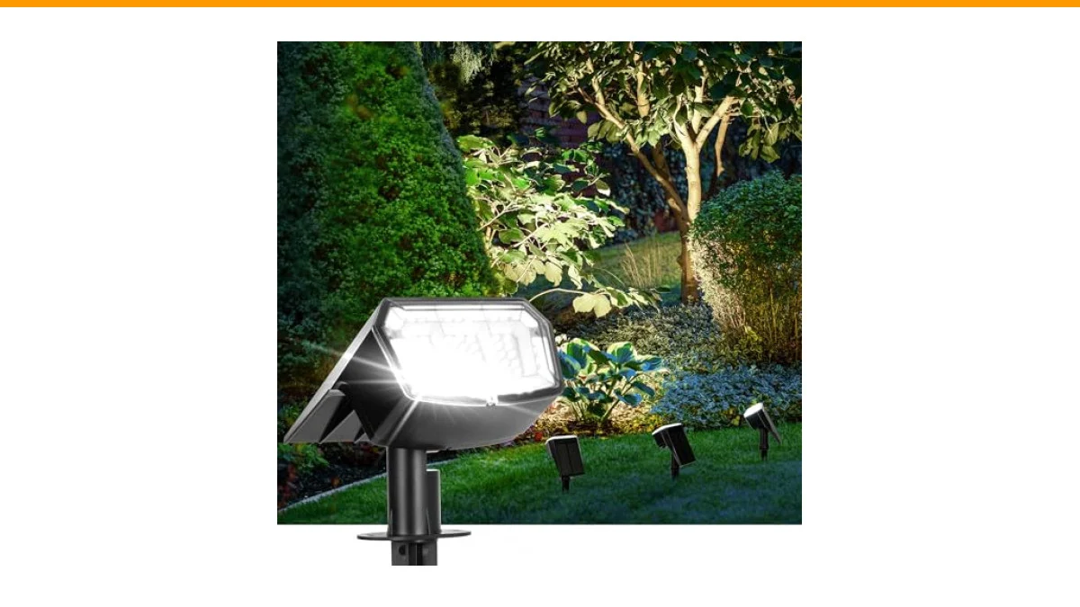 best solar garden flood lights