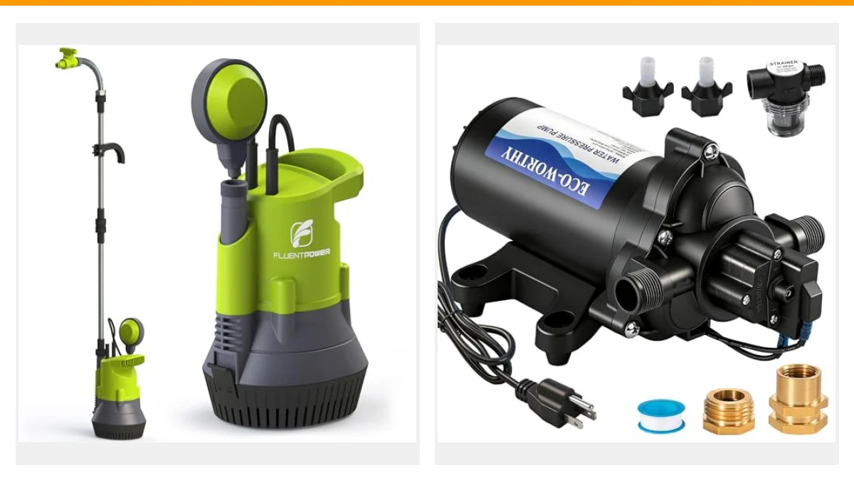 Best Water Pump for Rain Barrel Irrigation and Drip Setups