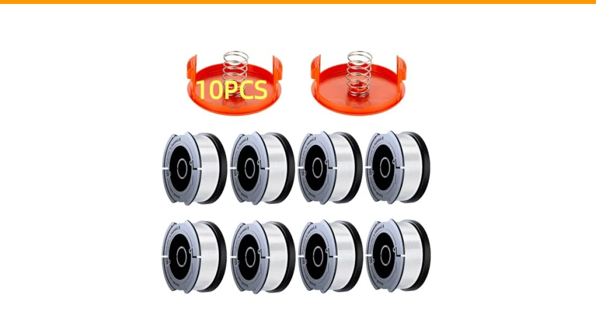 Top 4 Black+Decker 10-Pack Weed Eater String Spools for 2026 5 black decker 10 pack weed eater string