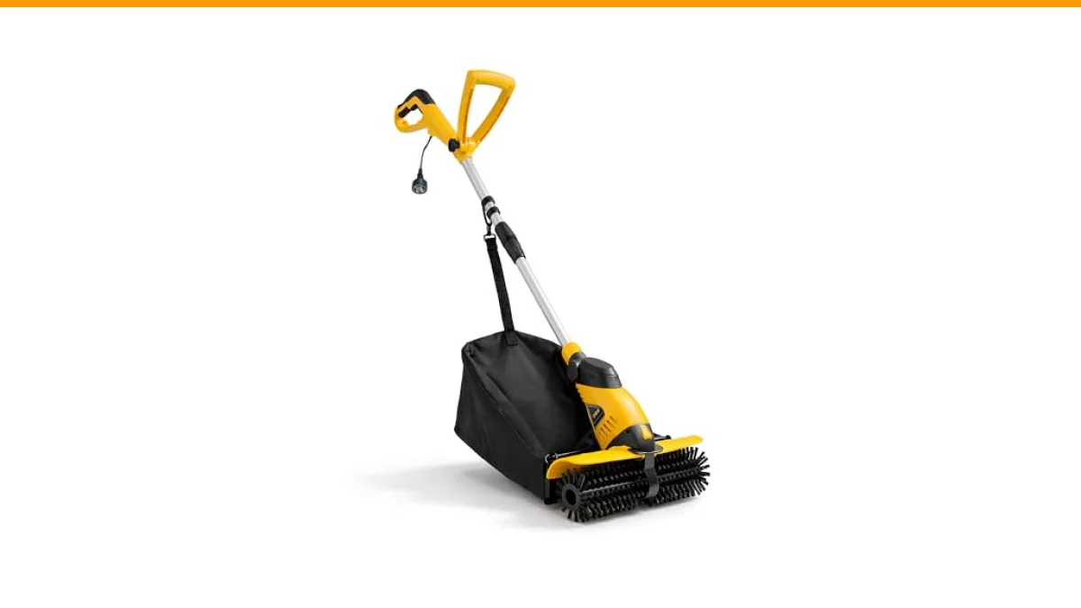 electric power broom for artificial turf