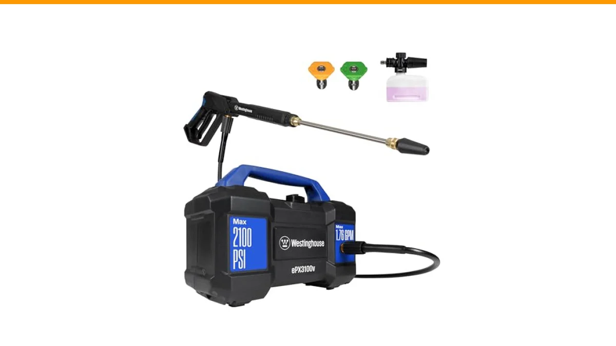 Top 4 Electric Pressure Washers for Gardening