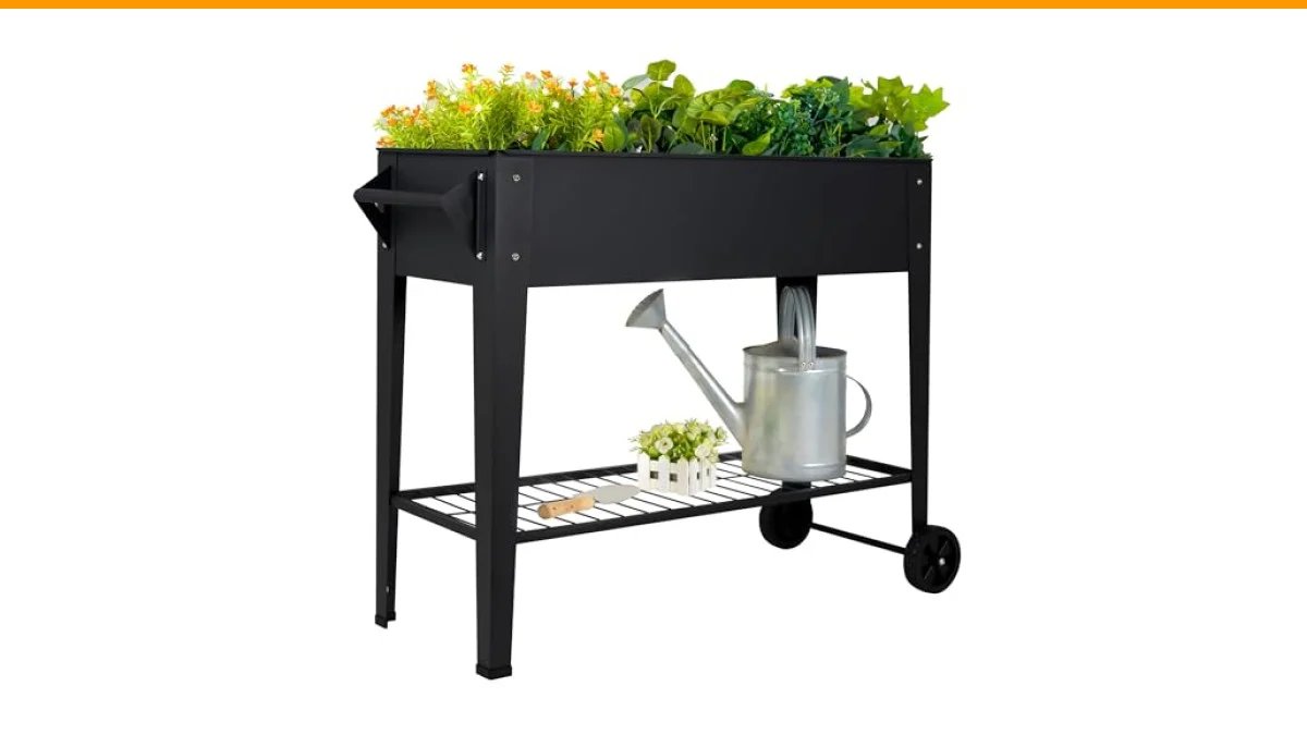 garden bed on wheels