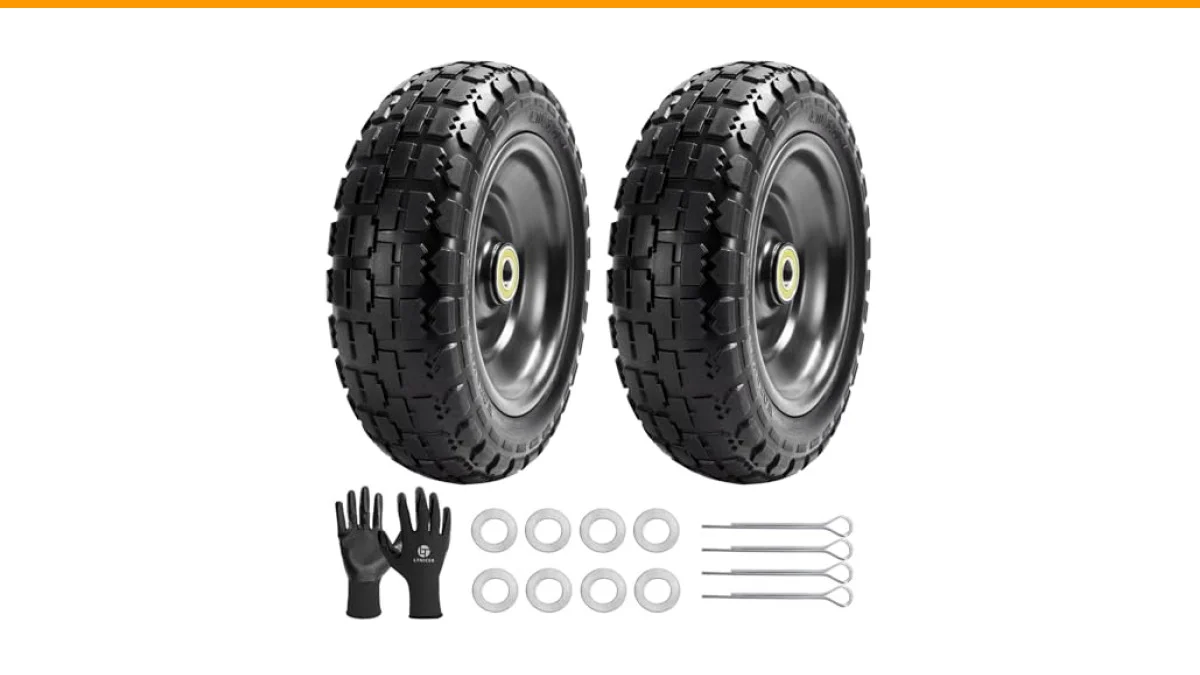 garden cart wheels harbor freight