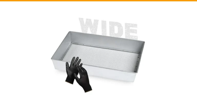 garden sieve for soil preparation