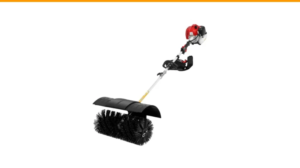 gas powered yard sweeper reviews