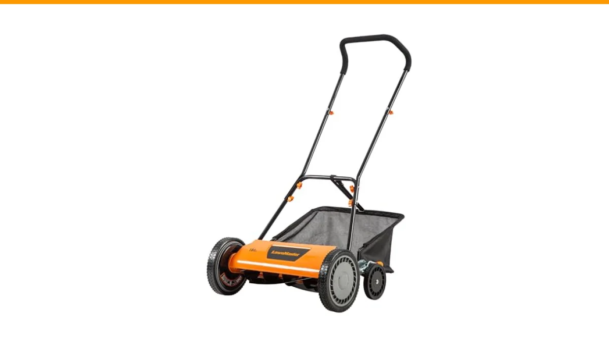 how does a reel mower work