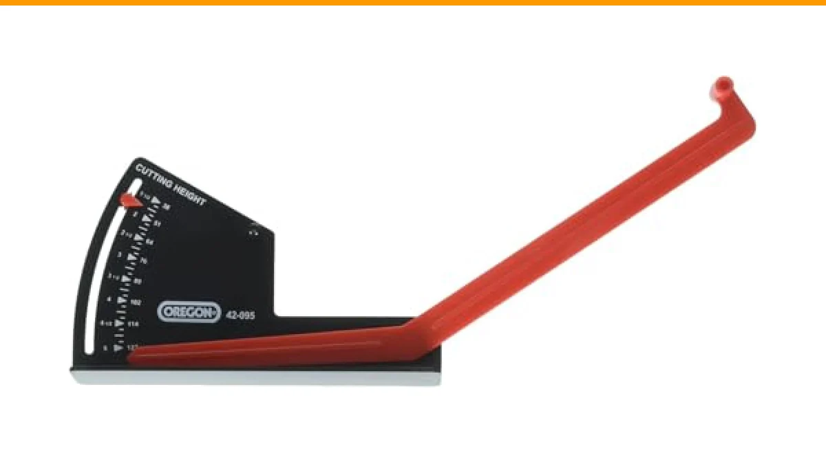 how to measure a lawn mower cutting deck