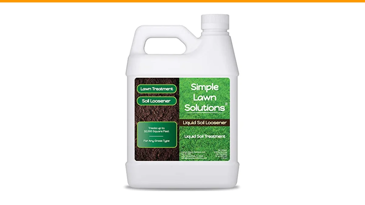how to prevent water pooling on a lawn