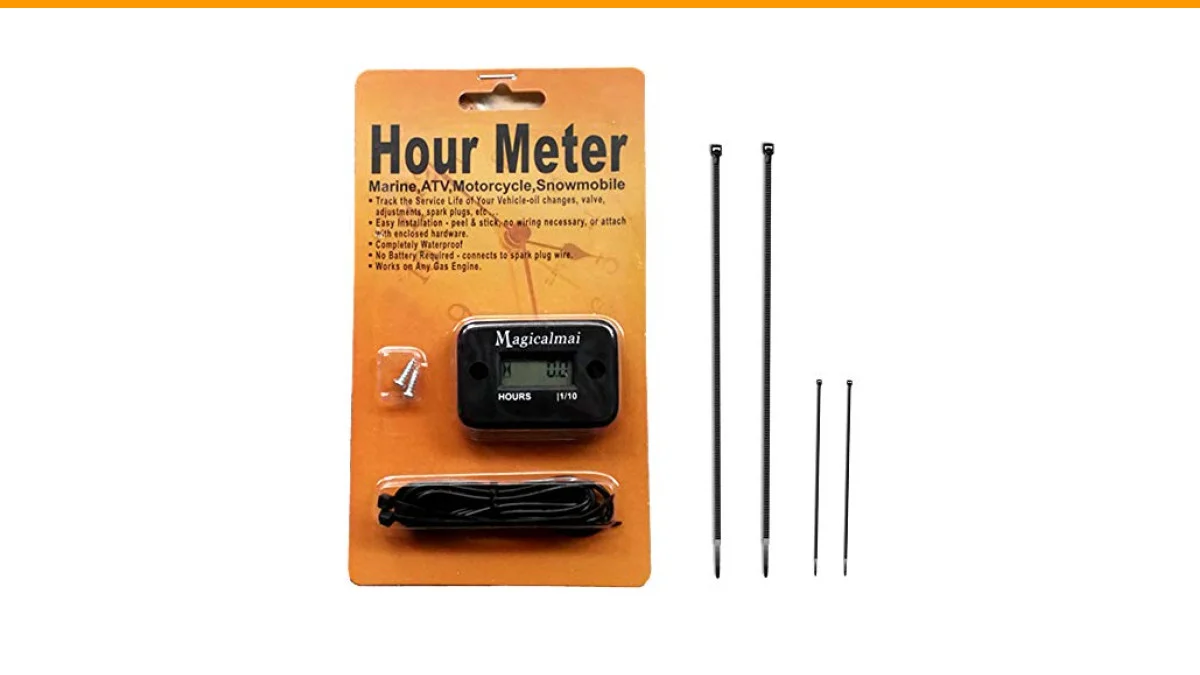 how to track lawn mower hours for business
