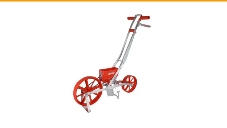 how to use a garden seeder