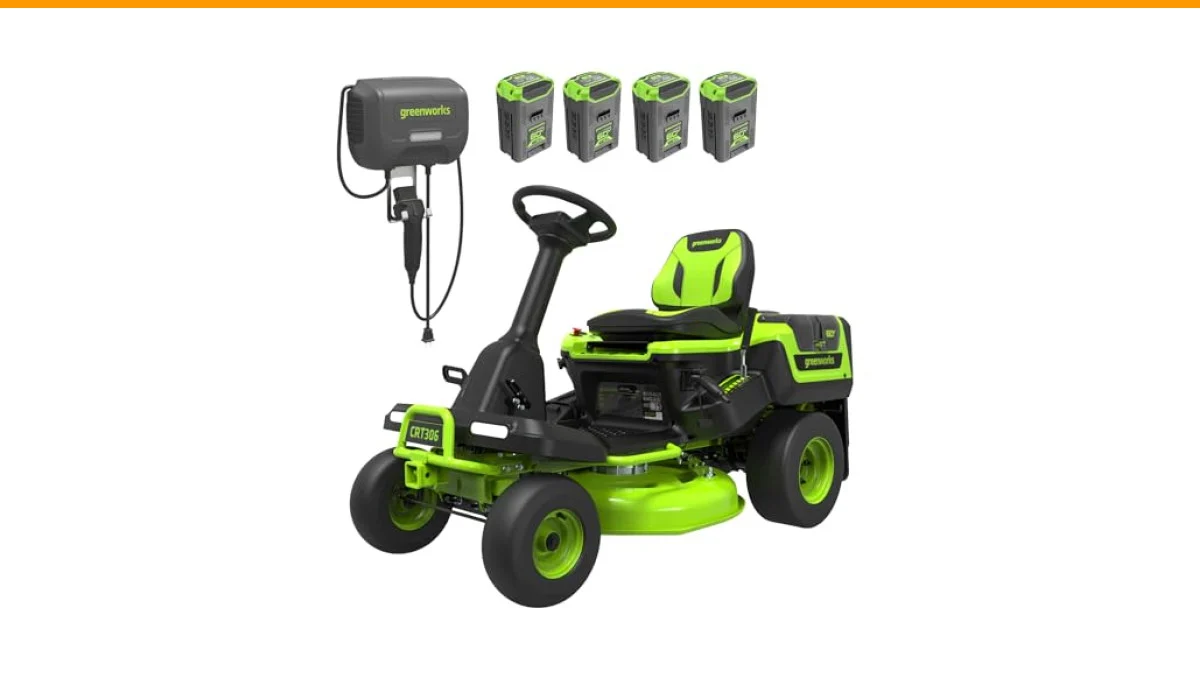 john deere electric riding mower review