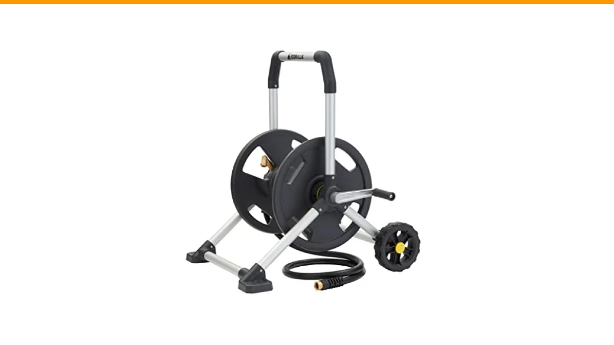 mobile garden hose reel