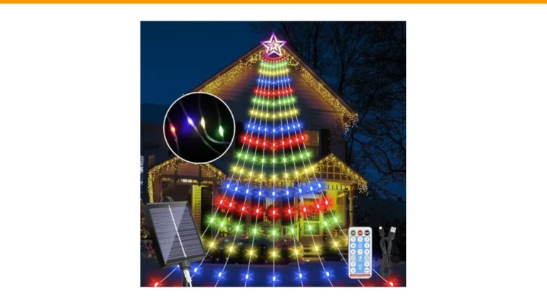 solar powered christmas stars