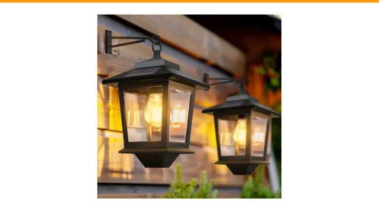 solar powered wall lanterns