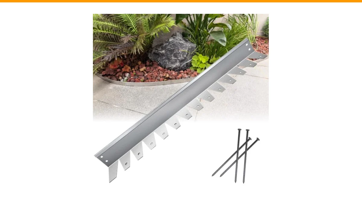 stainless steel lawn edging