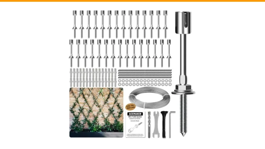 stainless steel wire trellis