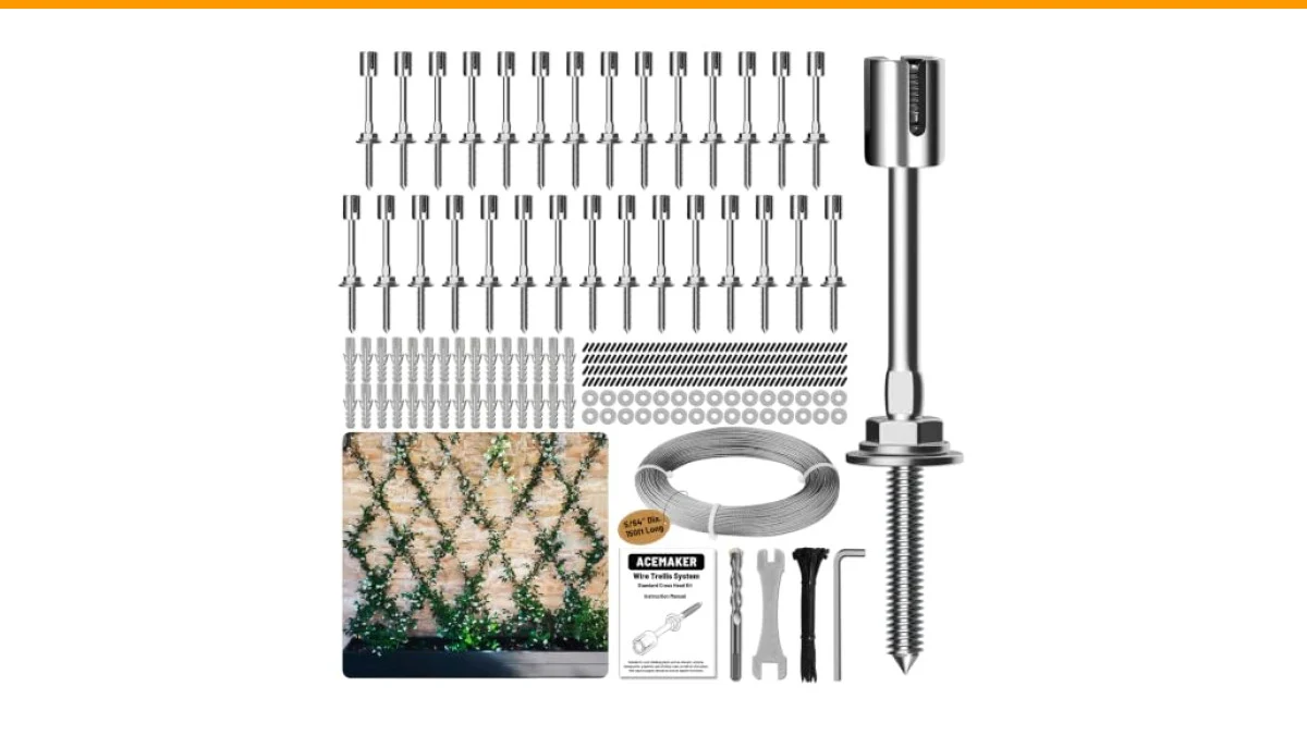 stainless steel wire trellis