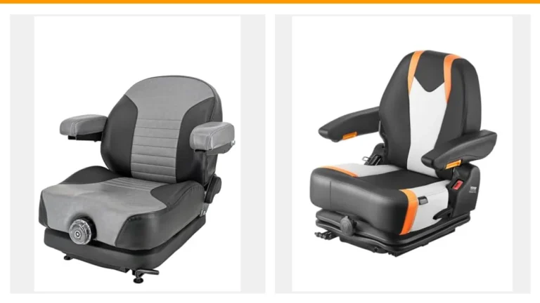 suspension seat for zero turn mower
