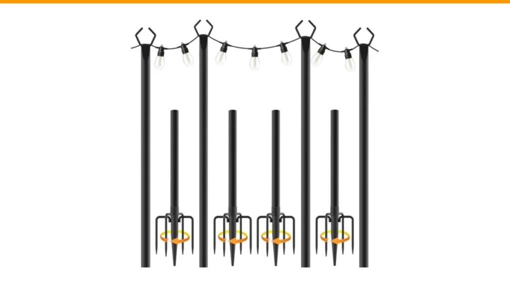 The Best Yard Poles for String Lights: A Practical 2026 Buying Guide 1 yard pole for string lights