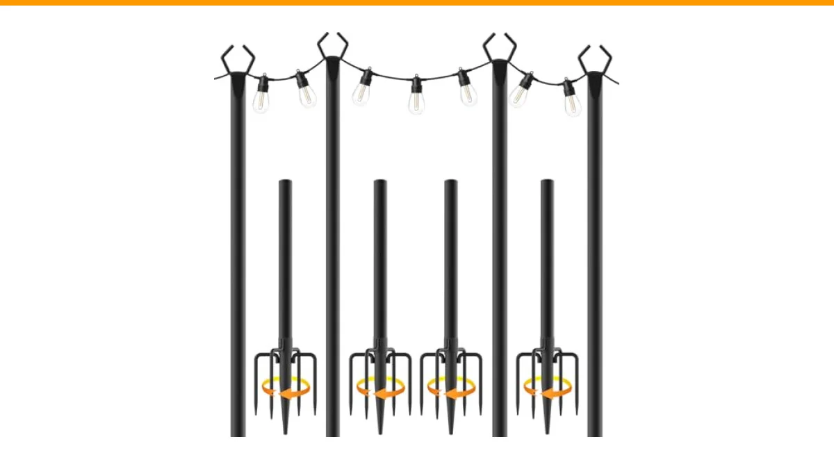 The Best Yard Poles for String Lights: A Practical 2026 Buying Guide 7 yard pole for string lights